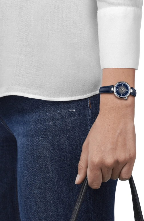 Tissot,Bellissima 28mm,28mm,Stainless Steel,Blue,Quartz,Sapphire,Glass,Round,T152,T152.010.16.038.01