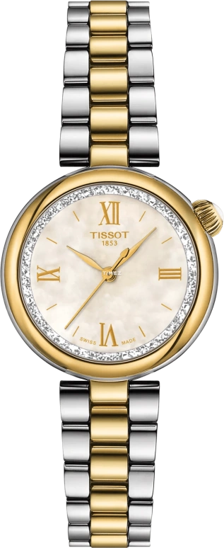 Tissot,Bellissima 28mm,28mm,Stainless Steel,White,Quartz,Sapphire,Glass,Round,T152,T152.010.22.118.01