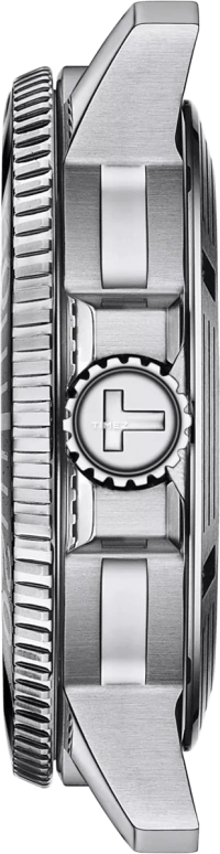 Tissot,Seastar 43mm,43mm,Stainless Steel,Blue,Gradient,Black,Automatic,Day,In-house Caliber,T120,T120.407.11.041.02