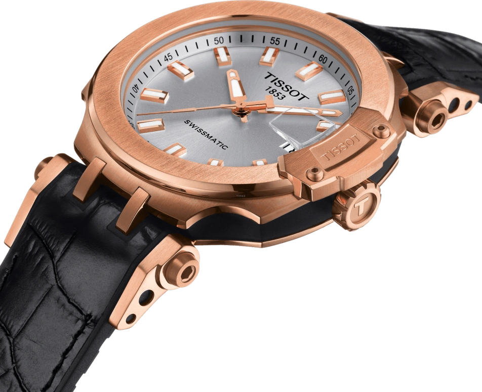 Tissot,T-Race 45mm,45mm,Stainless Steel,Silver,Automatic,Date,72hours,T115,T115.407.37.031.00