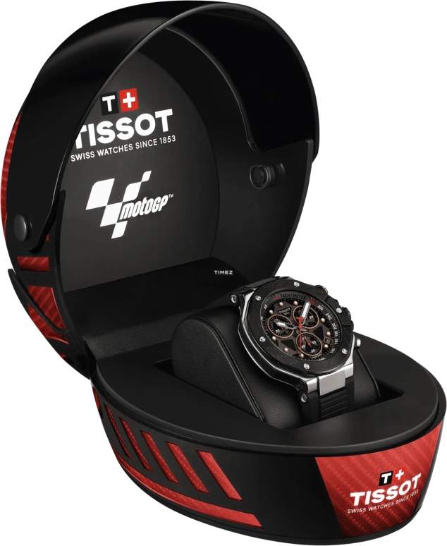 Tissot,T-Race 45mm,45mm,Stainless Steel,Black,Quartz,Chronograph,Day,T141,T141.417.27.081.00
