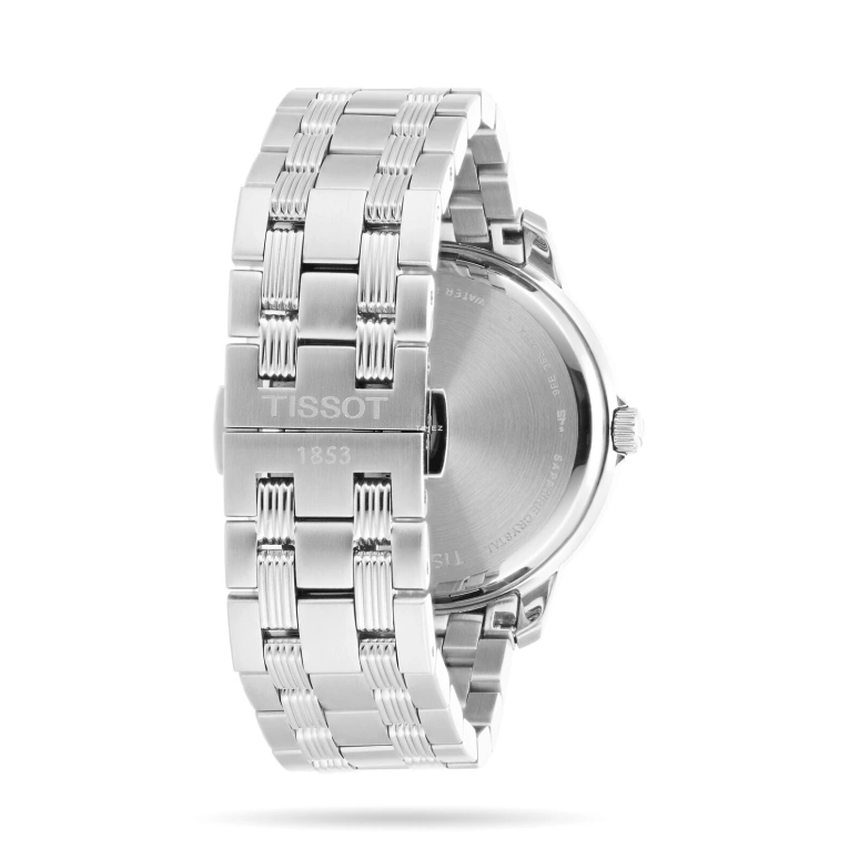 Tissot,T-Classic 39.70mm,39.70mm,Stainless Steel,White,Automatic,Date,Day,T0659301103100