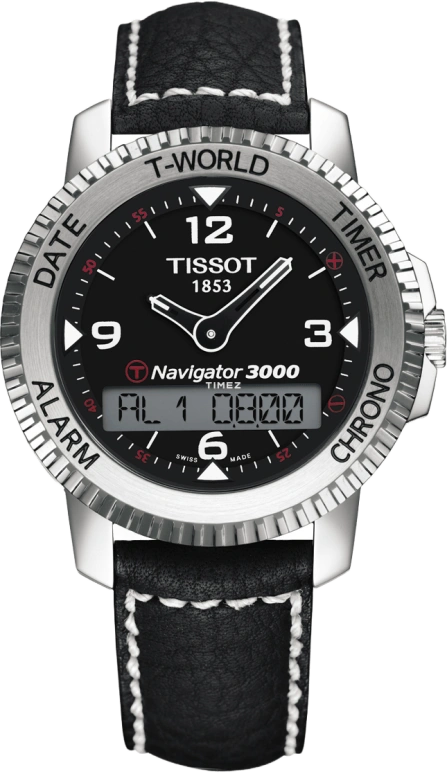 Tissot,Touch 42.50mm,42.50mm,Stainless Steel,Black,Quartz,Smartwatch,Sapphire,Crystal Glass,T96,T96.1.428.52