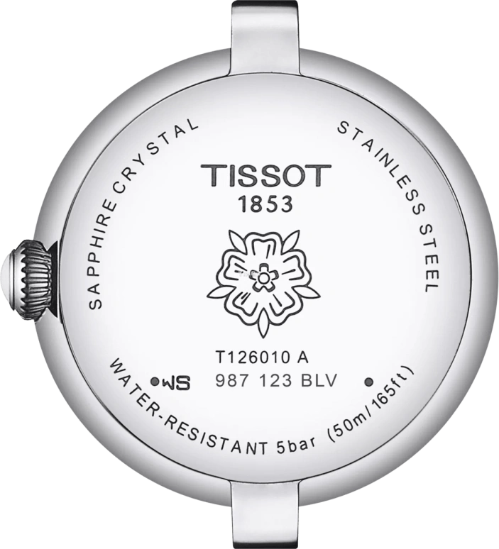 Tissot,Bellissima 26mm,26mm,Stainless Steel,Blue,Quartz,Day,26280hours,T126,T126.010.11.133.00