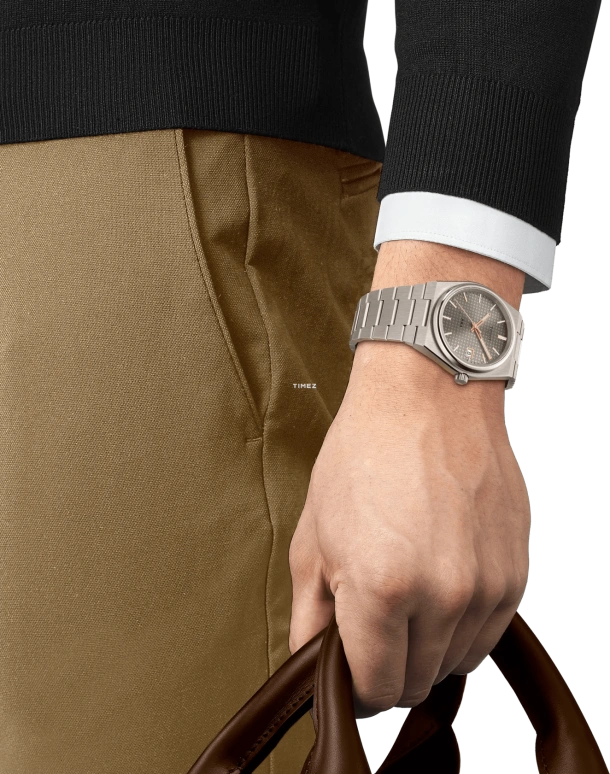 Tissot,PRX 37.50x38mm,37.50x38mm,Titanium,Grey,Automatic,Day,Sapphire,Crystal Glass,T137,T137.807.44.061.00