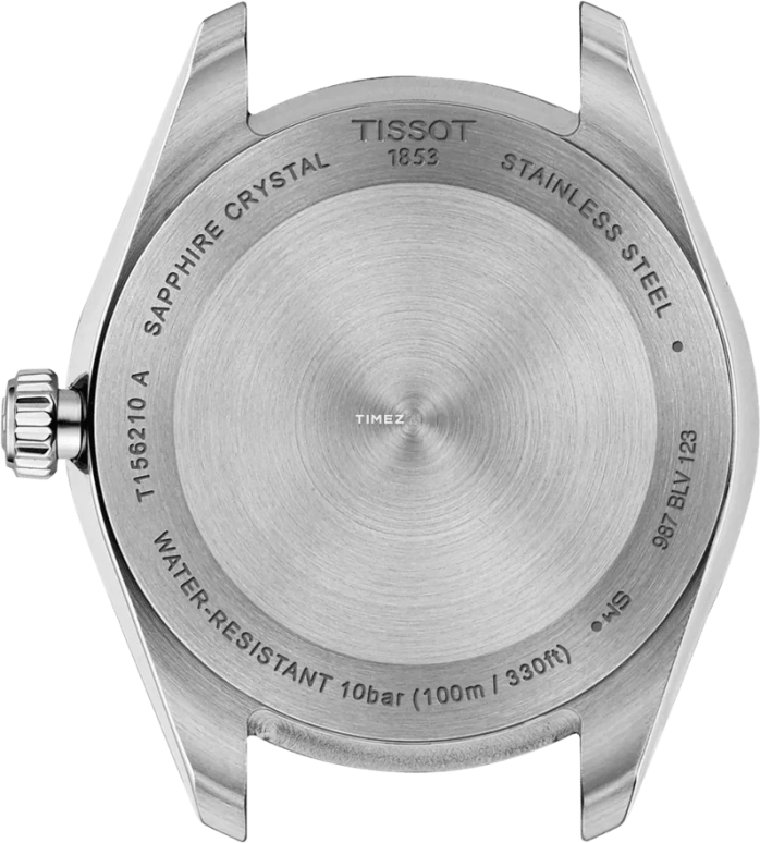 Tissot,Ballade 34mm,34mm,Stainless Steel,Silver,Quartz,Day,Sapphire,Crystal Glass,T156,T156.210.22.031.01