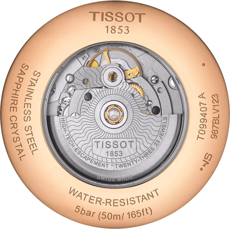 Tissot,Chemin Des Tourelles 42mm,42mm,Stainless Steel,Metal,Automatic,Day,80hours,T0994073644700