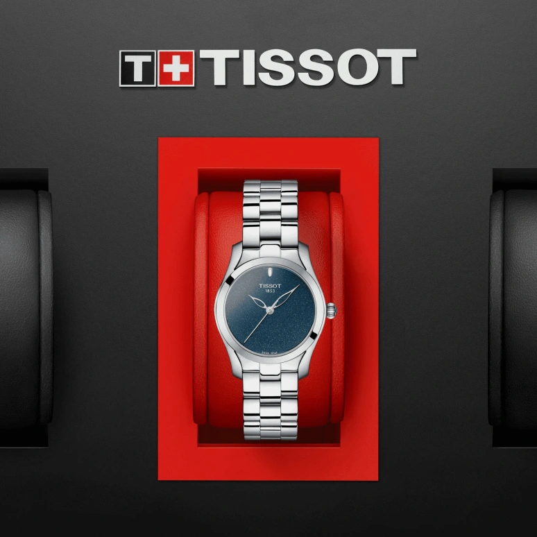 Tissot,T-Gold 30mm,30mm,Stainless Steel,Blue,Quartz,26280hours,Sapphire,Crystal Glass,T112,T112.210.11.041.00