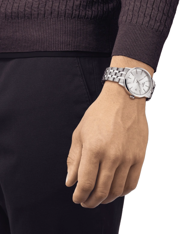 Tissot,Dream 42mm,42mm,Stainless Steel,Silver,Automatic,Day,72hours,T129,T129.407.11.031.00
