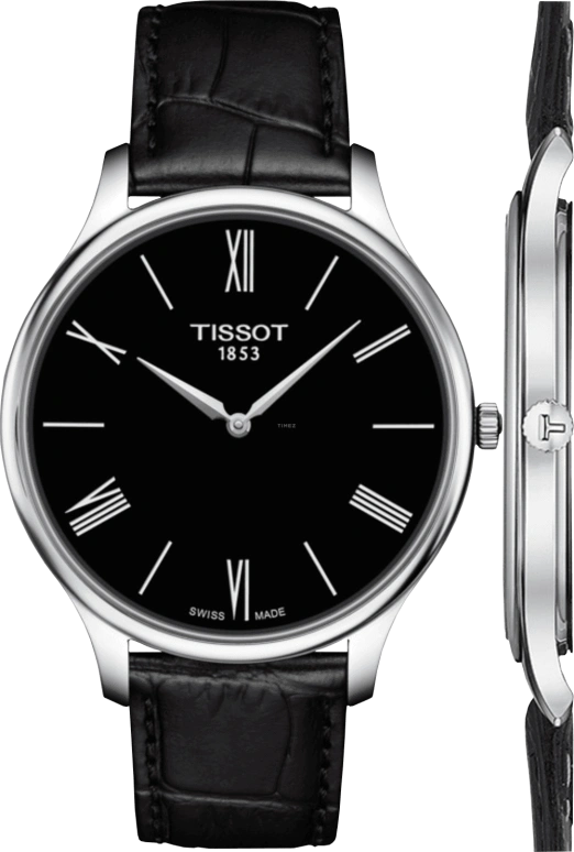 Tissot,Tradition 39mm,39mm,Stainless Steel,Black,Quartz,Sapphire,Round,T063,T063.409.16.058.00