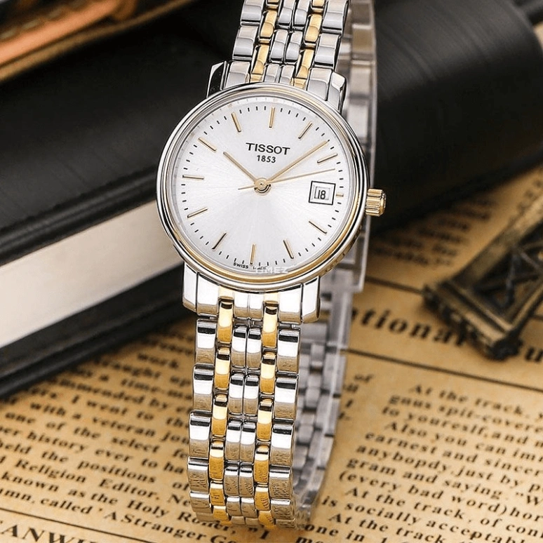 Tissot,T-Classic 24mm,24mm,Stainless Steel,White,Quartz,Day,26280hours,T52,T52.2.281.31