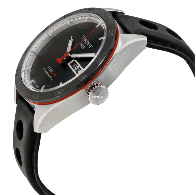 Tissot,PRS 516 42mm,42mm,Stainless Steel,Black,Automatic,Date,Day,T100,T100.430.16.051.00