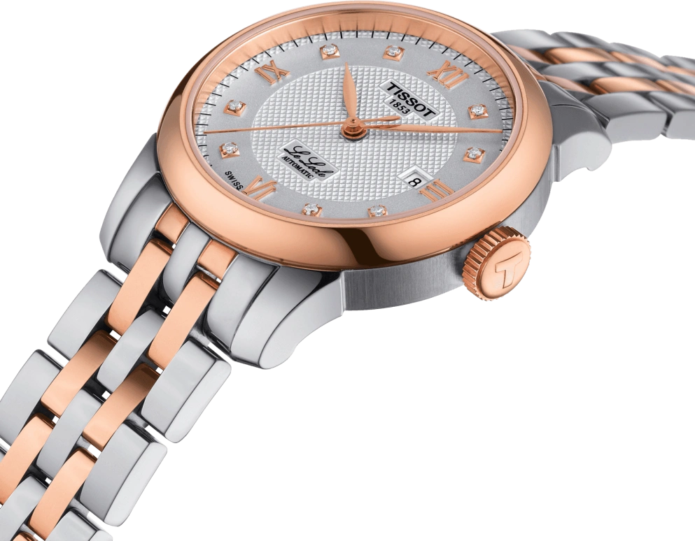Tissot,Le Locle 29mm,29mm,Stainless Steel,Silver,Automatic,Date,38hours,T006,T006.207.22.036.00