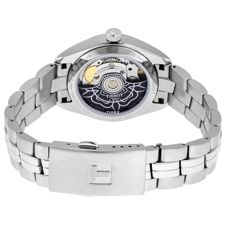 Tissot,PR 100 33mm,33mm,Stainless Steel,Blue,Automatic,Day,80hours,T101,T101.207.11.041.00
