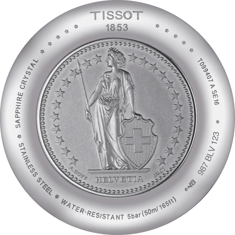 Tissot,Chemin Des Tourelles 42mm,42mm,Stainless Steel,Silver,Automatic,Day,80hours,T099,T099.407.22.038.01