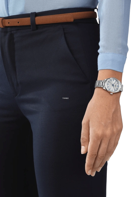 Tissot,PRC 100 34mm,34mm,Stainless Steel,Silver,Quartz,Day,Sapphire,Crystal Glass,T150,T150.210.11.031.01