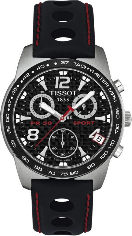 Tissot,T-Classic 37mm,37mm,Stainless Steel,Black,Quartz,Chronograph,Day,T34,T34.1.728.52