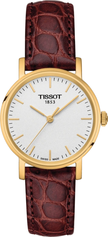 Tissot,Everytime 30mm,30mm,Stainless Steel,Silver,Quartz,Day,Sapphire,T109,T109.210.36.031.00