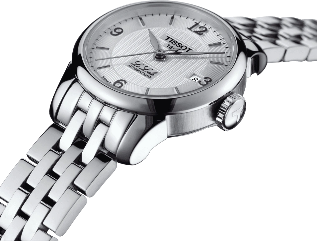 Tissot,Le Locle 25.30mm,25.30mm,Stainless Steel,Silver,Automatic,Date,38hours,T41,T41.1.183.34