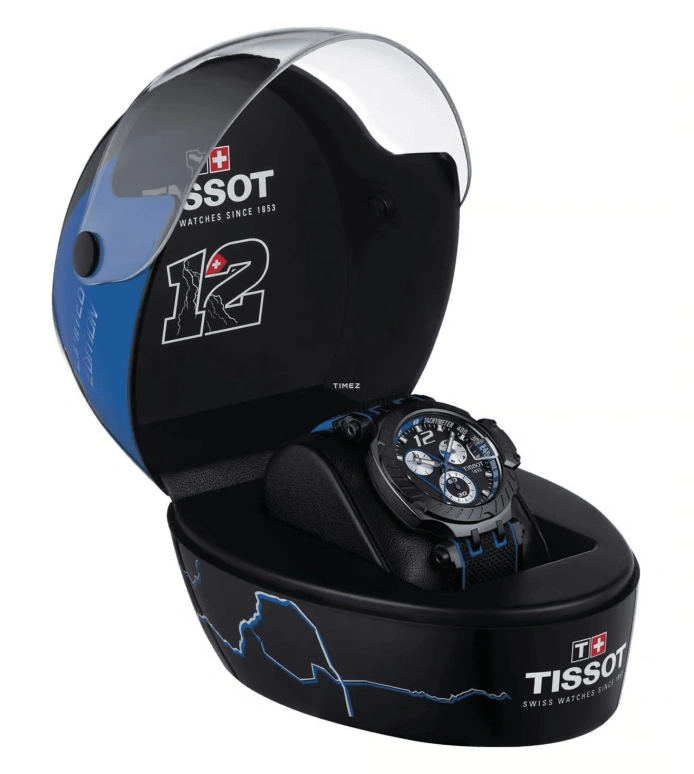 Tissot,T-Race 47.60mm,47.60mm,Stainless Steel,Black,Silver,Quartz,Chronograph,Day,T1154173705703