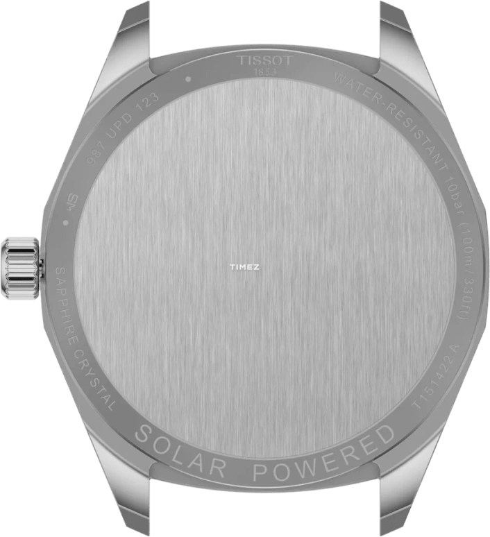 Tissot,PRC 100 39mm,39mm,Stainless Steel,Silver,Quartz,Day,Solar Charging,T151,T151.422.11.031.00