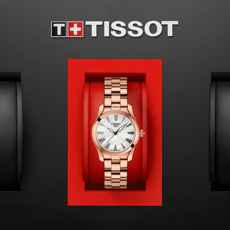 Tissot,T-Lady 30mm,30mm,Stainless Steel,White,Quartz,26280hours,Sapphire,T112,T112.210.33.113.00