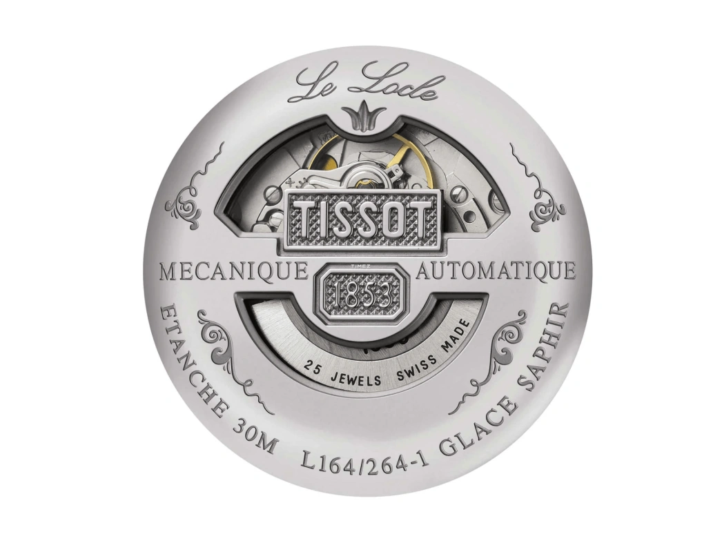Tissot,T-Classic 39.30mm,39.30mm,Stainless Steel,Black,Automatic,42hours,Sapphire,Crystal Glass,T41,T41.5.423.93