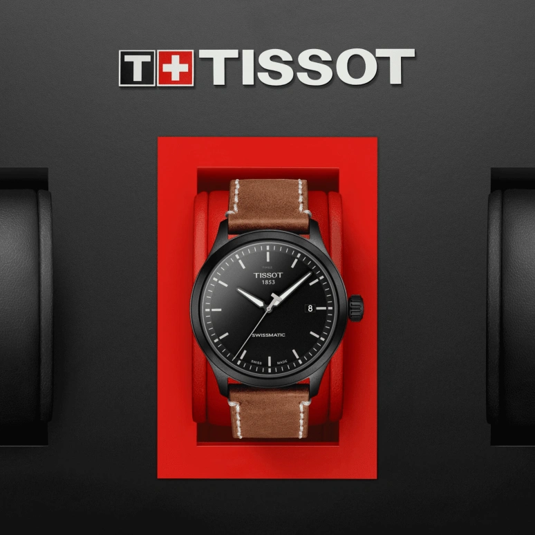 Tissot,XL 43mm,43mm,Stainless Steel,Black,Automatic,Date,72hours,T116,T116.407.36.051.01