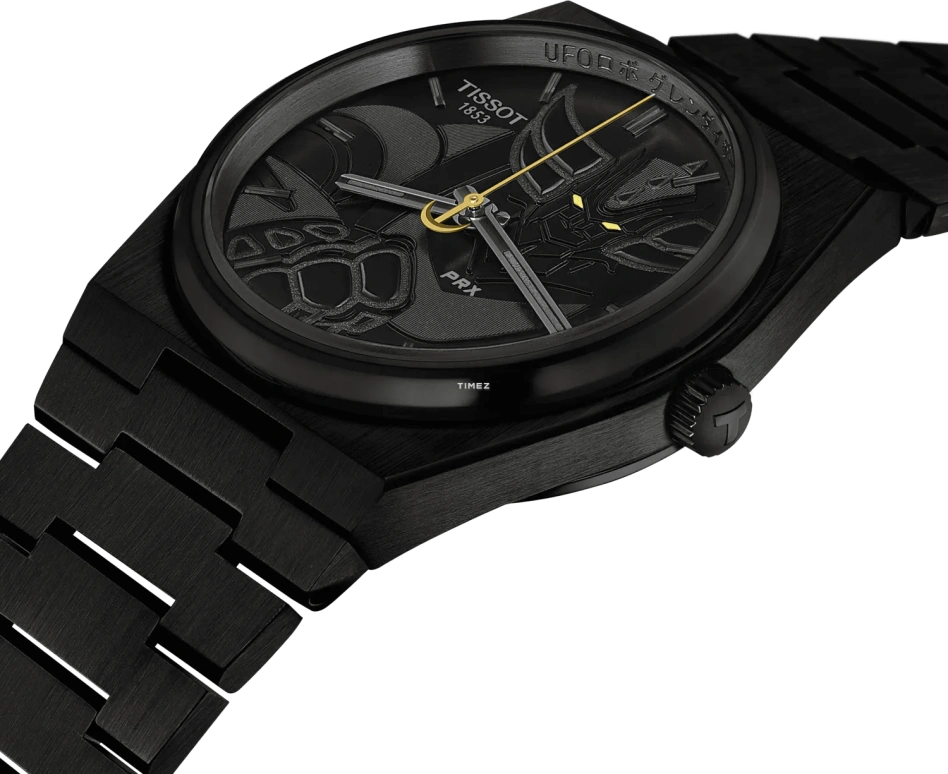 Tissot,PRX 39.50x40mm,39.50x40mm,Stainless Steel,Black,Automatic,Sapphire,Crystal Glass,Tonneau,T137,T137.407.33.051.01