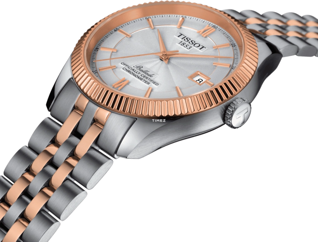 Tissot,Ballade 41x39mm,41x39mm,Stainless Steel,Silver,Automatic,Day,In-house Caliber,T108,T108.408.22.278.00