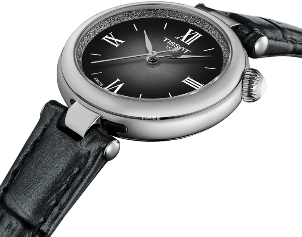 Tissot,Bellissima 28mm,28mm,Stainless Steel,Black,Quartz,Sapphire,Glass,Round,T152,T152.010.16.038.00