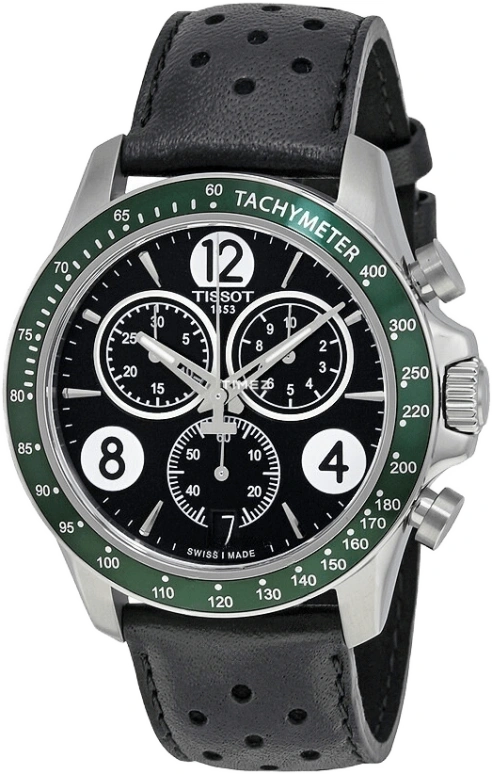 Tissot,T-Sport 42.50mm,42.50mm,Stainless Steel,Black,Quartz,Chronograph,Day,T106,T106.417.16.057.00
