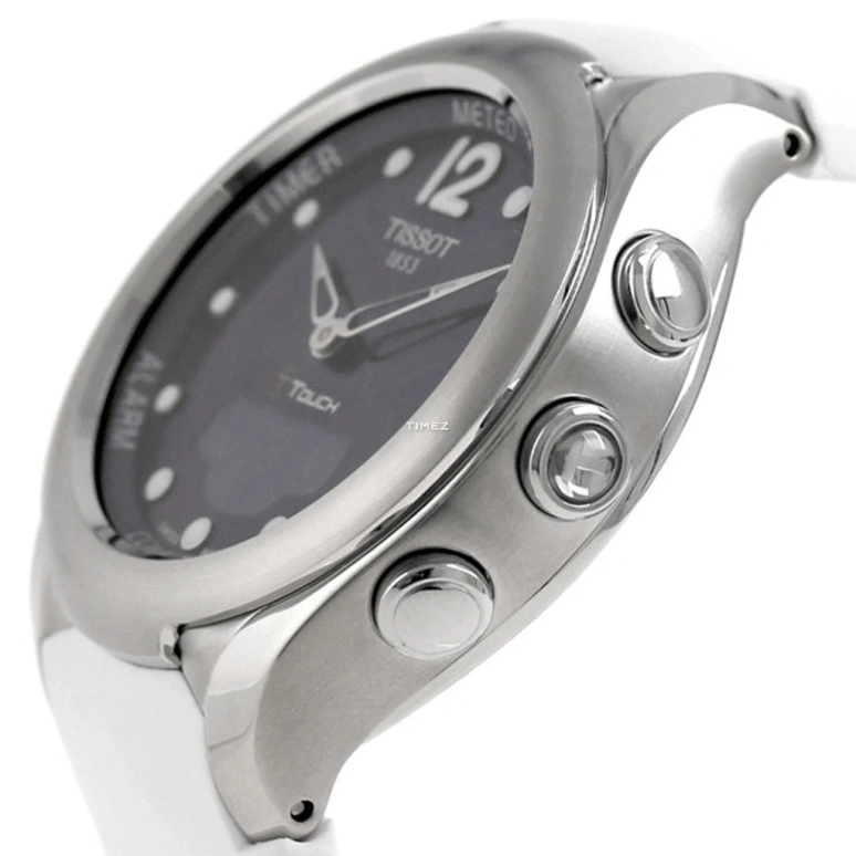 Tissot,Touch 38mm,38mm,Stainless Steel,Blue,Quartz,In-house Caliber,Sapphire,Crystal Glass,T075,T075.220.17.047.00