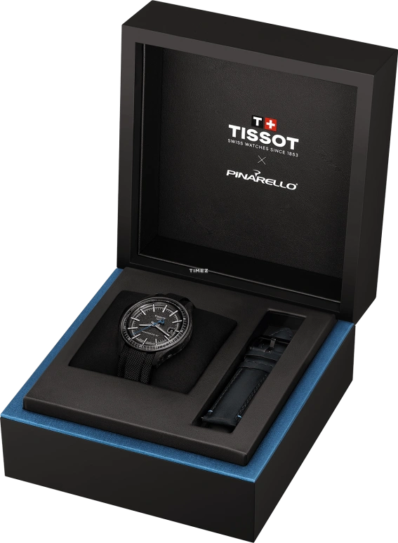 Tissot,Pinarello 40mm,40mm,Forged Carbon,Stainless Steel,Grey,Automatic,Day,Anti-magnetic,T162,T162.408.97.061.00