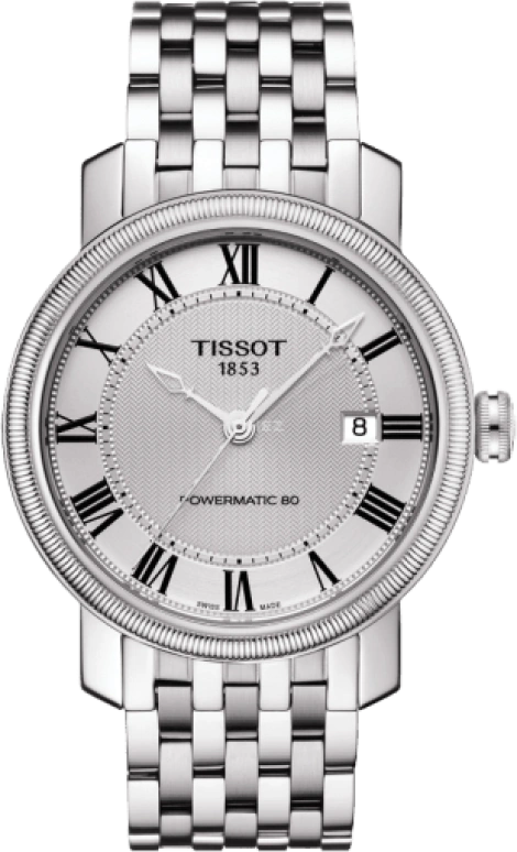 Tissot,Bridgeport 40mm,40mm,Stainless Steel,Silver,Automatic,Day,80hours,T097,T097.407.11.033.00
