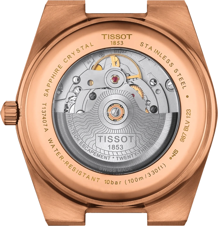 Tissot,PRX 39.50x40mm,39.50x40mm,Stainless Steel,Blue,Automatic,Day,Sapphire,Crystal Glass,T137,T137.407.33.041.00