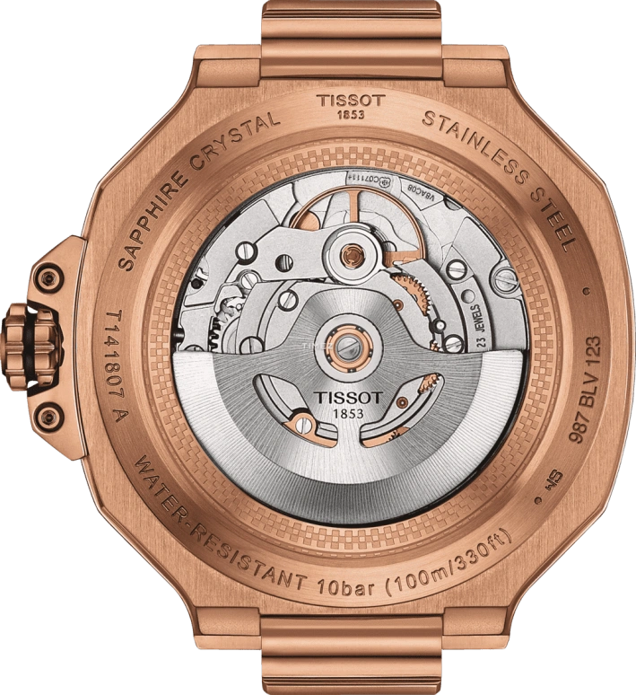Tissot,T-Race 41mm,41mm,Stainless Steel,Black,Automatic,Day,80hours,T141,T141.807.37.051.00