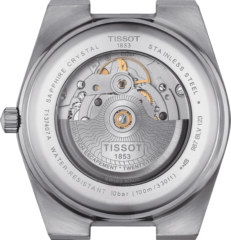 Tissot,PRX 40mm,40mm,Rose Gold,Stainless Steel,Blue,Gradient,Automatic,Day,80hours,T931,T931.407.41.041.00