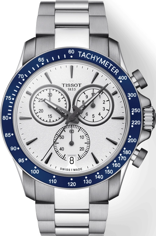 Tissot,T-Sport 42.50mm,42.50mm,Stainless Steel,Silver White,Quartz,Sapphire,T106,T106.417.11.031.00