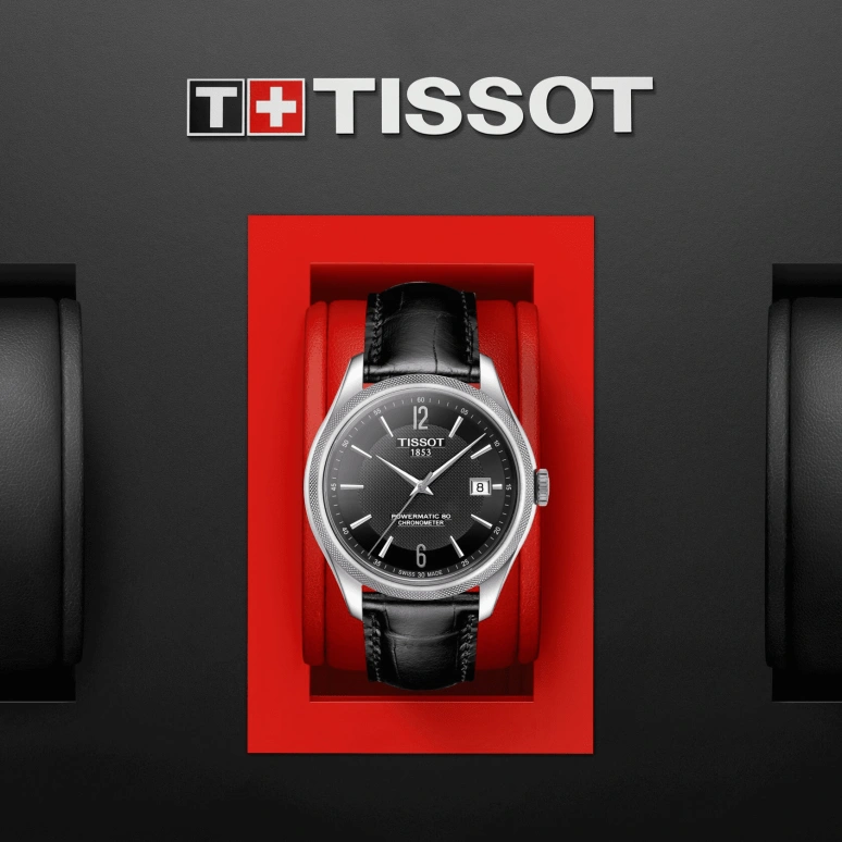 Tissot,Ballade 39mm,39mm,Stainless Steel,Black,Automatic,Date,80hours,T108,T108.408.16.057.00