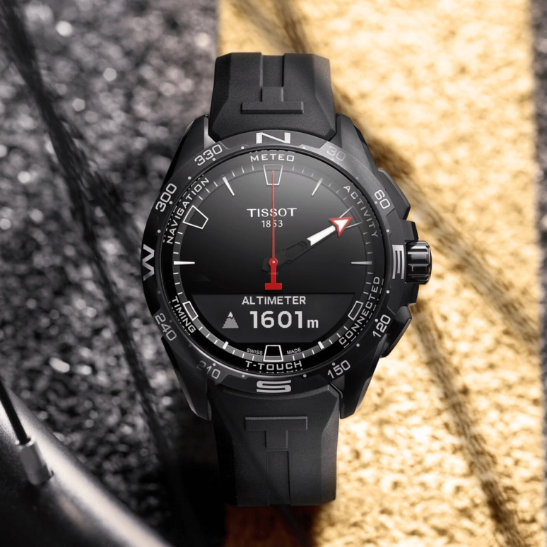 Tissot,Touch 47mm,47mm,Titanium Gold,Black,Sapphire,T121,T121.420.47.051.03