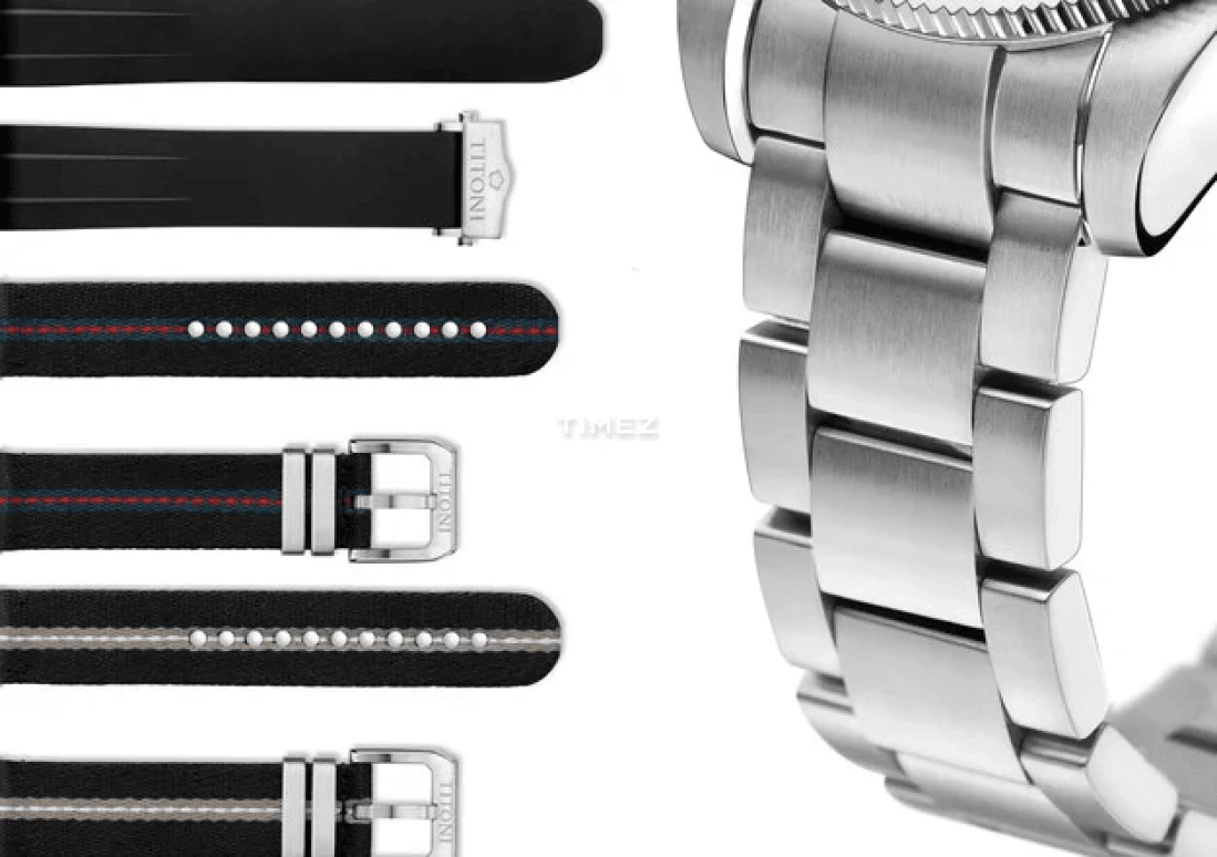 Titoni,SEASCOPER 42mm,42mm,Stainless Steel,Green,Automatic,Day,Sapphire,Crystal Glass,83300 SGN,83300 SGN-T5-703