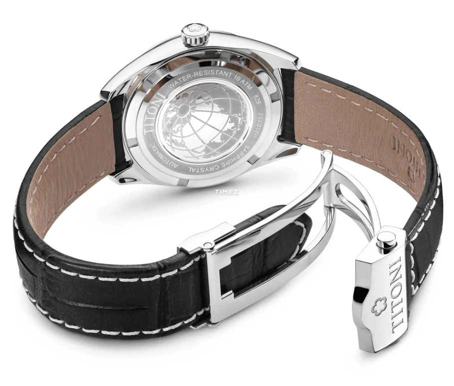 Titoni,COSMO 33.50mm,33.50mm,Stainless Steel,Silver,Automatic,Day,Sapphire,Crystal Glass,828 S,828 S-ST-606