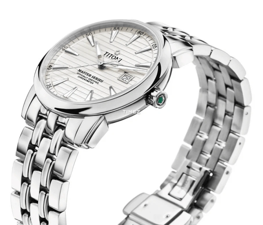 Titoni,MASTER 41mm,41mm,Stainless Steel,Silver,Automatic,Day,38hours,83188 S,83188 S-734