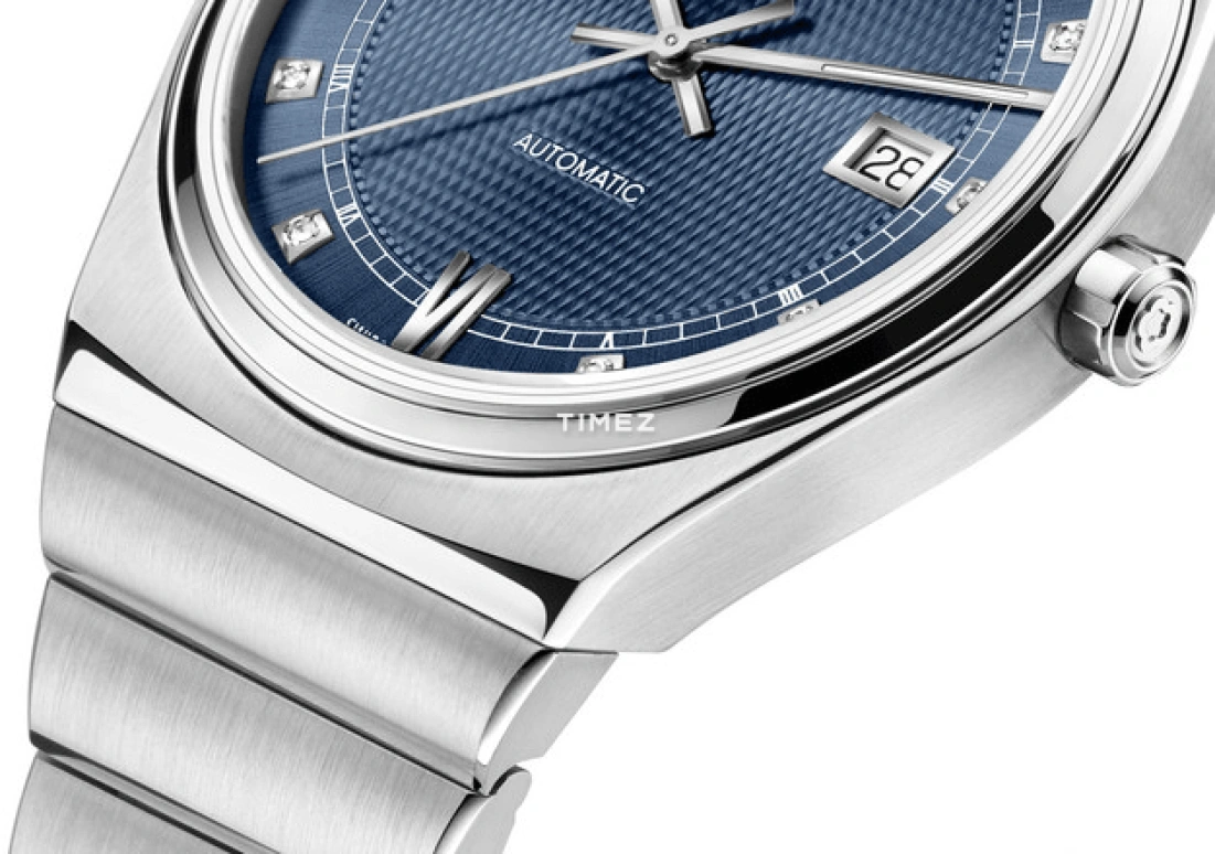 Titoni,IMPETUS 39.50mm,39.50mm,Stainless Steel,Blue,Automatic,Day,Sapphire,Crystal Glass,83751 S,83751 S-632