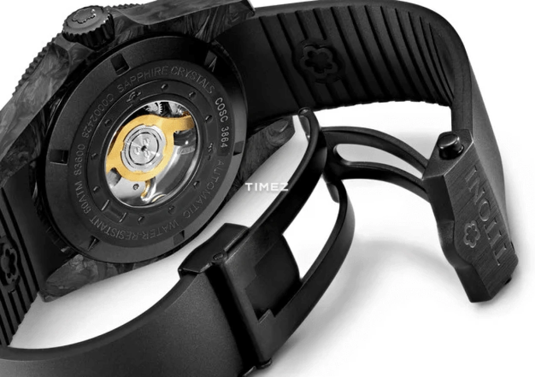 Titoni,SEASCOPER 42mm,42mm,Carbon,Ceramic,Black,Automatic,Day,Sapphire,Crystal Glass,83600 C,83600 C-BK-256