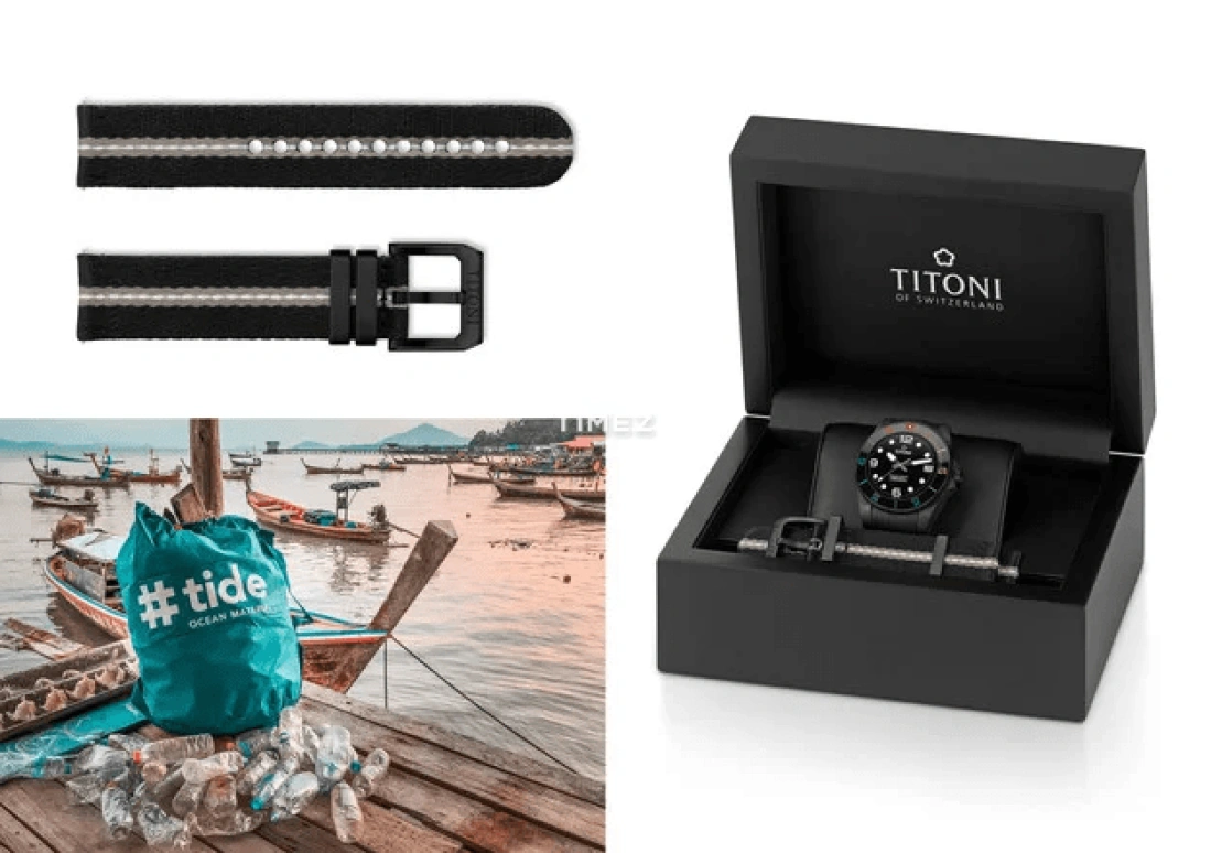 Titoni,SEASCOPER 42mm,42mm,Carbon,Ceramic,Black,Automatic,Day,Sapphire,Crystal Glass,83600 C,83600 C-RA-256