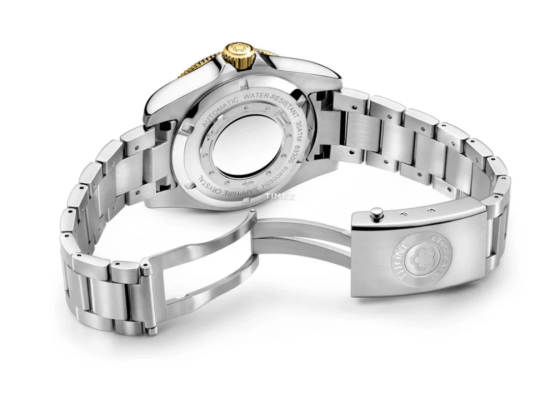 Titoni,SEASCOPER 42mm,42mm,Stainless Steel,Ceramic,Black,Automatic,Day,38hours,83300 SYS,83300 SYS-BK-248