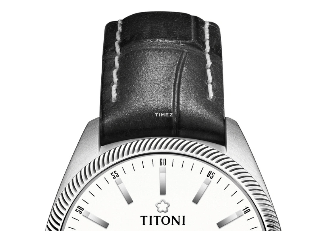 Titoni,COSMO 33.50mm,33.50mm,Stainless Steel,Silver,Automatic,Day,Sapphire,Crystal Glass,828 S,828 S-ST-606
