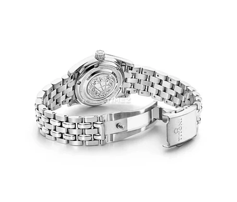 Titoni,COSMO 27mm,27mm,Stainless Steel,Blue,Automatic,Day,Sapphire,Crystal Glass,729 S,729 S-719